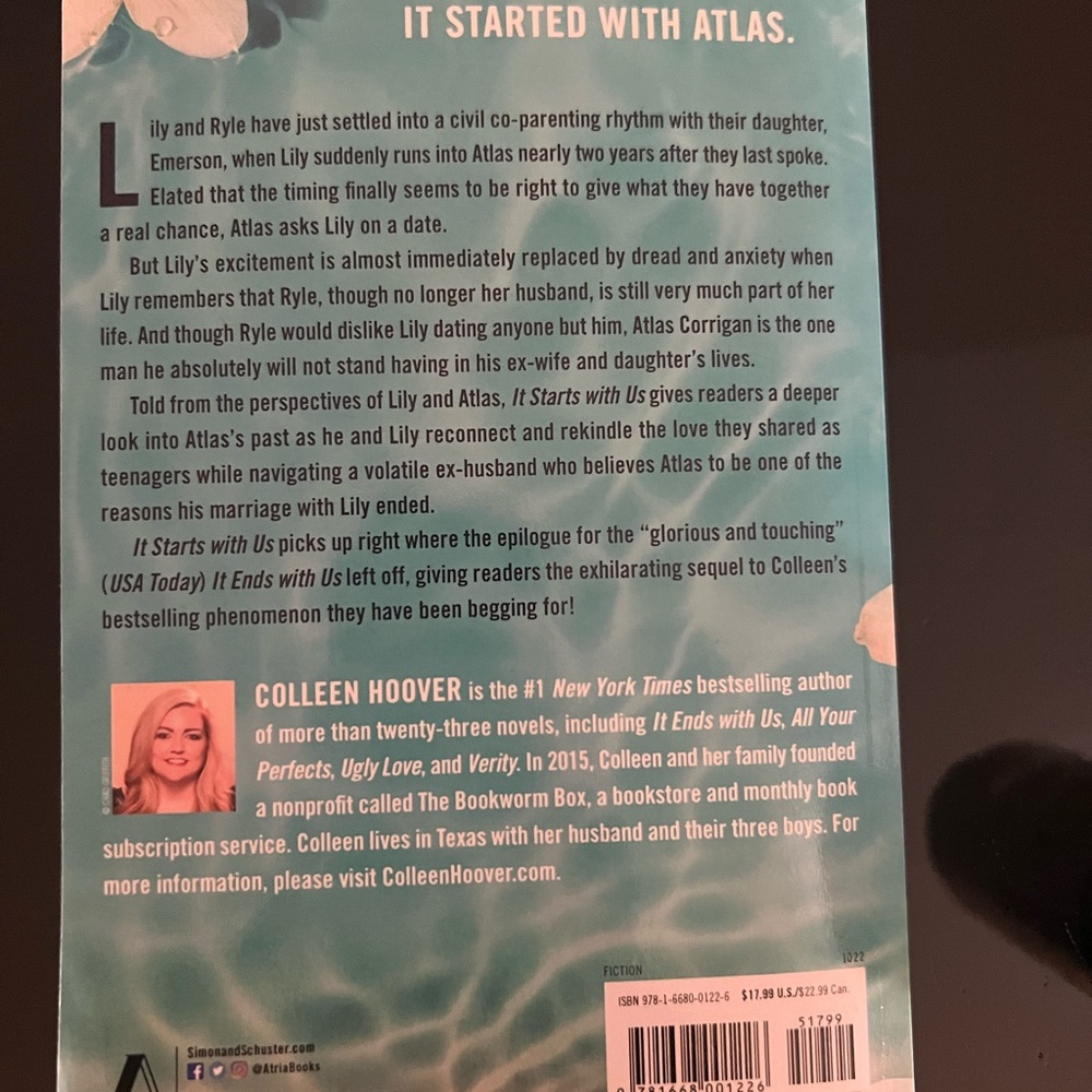 Colleen Hoover It Starts With Us